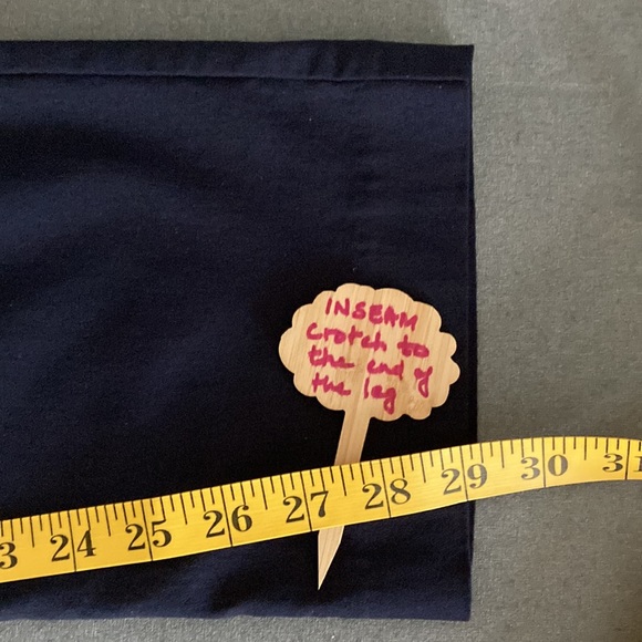 Chico’s Size 1R = 8R blue pull up pants. 2 front pockets Made in Vietnam - Picture 4 of 8